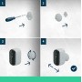 Arlo Essential Telecamera di sorveglianza per esterni 2K con Pannelli Solari, set da 3 (VMK3350-100EUS)
