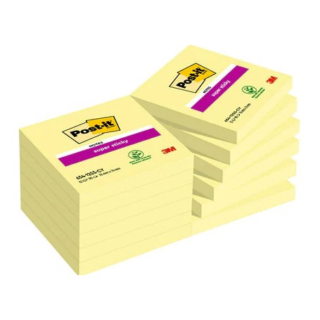 CF12BLOC POST-IT SUPSTIC654-6SSCY (7100290155)