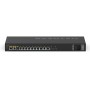 NETGEAR M4250-10G2F Gestito L2/L3 Gigabit Ethernet (10/100/1000) Supporto Power over Ethernet (PoE) 1U Nero (GSM4212P-100EUS)