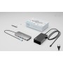 i-tec Metal C31NANOTRIPLED140UK replicatore di porte e docking station per laptop Cablato USB 3.2 Gen 1 (3.1 Gen 1) Type-C Grigi