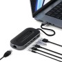 Satechi ST-U4MGEM replicatore di porte e docking station per laptop Cablato USB4 Nero, Grigio
