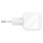 Belkin WCA008kq1MWH-B6 Computer portatile, Smartphone, Tablet Bianco AC Ricarica rapida Interno (WCA008KQ1MWH-B6)