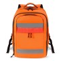 DICOTA Hi-Vis V2 zaino Arancione Polietilene tereftalato riciclato (rPET), Poliuretano termoplastico (TPU) (P20471-05-V2)
