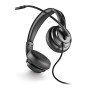 NGS VOX605 USB-C Auricolare Cablato A Padiglione Musica e Chiamate USB tipo-C Nero (VOX605USBC)