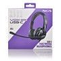 NGS VOX605 USB-C Auricolare Cablato A Padiglione Musica e Chiamate USB tipo-C Nero (VOX605USBC)