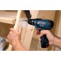 Bosch GSR 10,8-2-LI Professional Senza chiave Nero, Blu, Rosso (060186810D)
