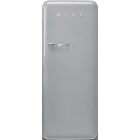 SMEG FAB28RSV6 Frigorifero da incasso con congelatore, design anni '50, argento, cerniera a destra