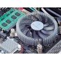 Silverstone SST-NT07-115X ventola per PC Circuiti integrati Refrigeratore 8 cm Nero, Metallico (SST-NT07-115X)