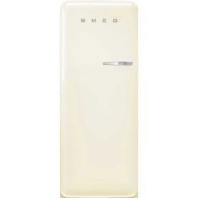 SMEG FAB28LCR6 Frigorifero da libera installazione con congelatore, linea di design Anni '50, crema, cerniera a sinistra