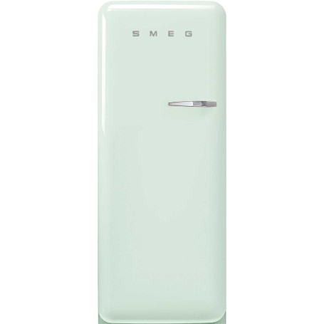 SMEG FAB28LPG6 Frigorifero da libera installazione con congelatore, design stile anni '50, verde pastello, cerniera a sinistra