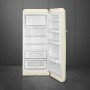 SMEG FAB28RCR6 Frigorifero con congelatore, design anni '50, crema, cerniera a destra