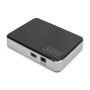 Digitus DA-70220 hub di interfaccia USB 2.0 Mini-B 480 Mbit/s Nero, Argento (DA-70220)