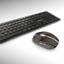 CHERRY DW 9100 SLIM tastiera RF senza fili + Bluetooth QWERTZ Svizzere Nero (JD-9100CH-2)