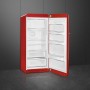 SMEG FAB28RRD6 Frigorifero con congelatore, design anni '50, rosso, cerniera a destra