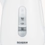 Severin WK 3411 bollitore elettrico 1 L 2200 W Bianco (WK 3411) (WK3411)