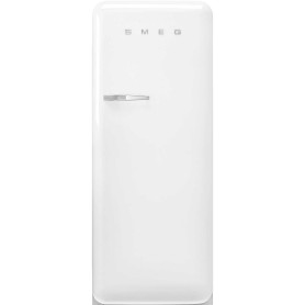 SMEG FAB28RWH6 Frigorifero con congelatore, linea di design Anni '50, bianco, cerniera a destra