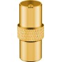 Wentronic 70384 cavo coassiale 5 m Nero (70384)