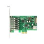 PCI Express x1 Karte zu 6 x extern + 1 x intern USB 5 (89377)