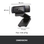 Logitech C920 PRO HD webcam 15 MP 1920 x 1080 Pixel USB 2.0 Nero (960-001055)