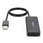 Lindy 42986 hub di interfaccia USB 2.0 480 Mbit/s Nero (42986)
