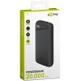 Goobay 53939 batteria portatile Polimeri di litio (LiPo) 20000 mAh Nero (53939)
