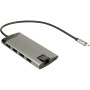 Inter-Tech GDC-802 USB 3.2 Gen 1 (3.1 Gen 1) Type-C 1000 Mbit/s Grigio (88885551)