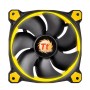Thermaltake Riing 14 Case per computer Ventilatore 14 cm Nero, Giallo (CL-F039-PL14YL-A)