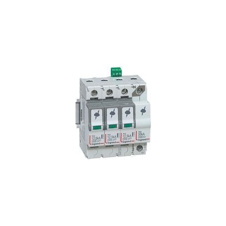 LEGRAND 412277 SPD T1+T2 12,5KA 3P+N NR+FM 4M