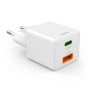 Hama 00201991 Caricabatterie per dispositivi mobili Auricolare, Power bank, Smartphone, Tablet Bianco AC Ricarica rapida Interno