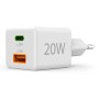 Hama 00201991 Caricabatterie per dispositivi mobili Auricolare, Power bank, Smartphone, Tablet Bianco AC Ricarica rapida Interno