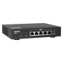 QNAP QSW-1105-5T switch di rete Non gestito Gigabit Ethernet (10/100/1000) Nero (QSW-1105-5T)