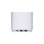 ASUS ZenWiFi XD5 (W-1-PK) Dual-band (2.4 GHz/5 GHz) Wi-Fi 6 (802.11ax) Bianco 2 Interno (90IG0750-MO3B60)