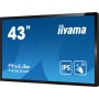 iiyama T4362AS-B1 visualizzatore di messaggi Pannello piatto interattivo 108 cm (42.5") IPS 500 cd/m² 4K Ultra HD  (T4362AS-B1)