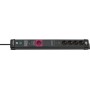 Brennenstuhl 1951150500 prolunghe e multiple 3 m 5 presa(e) AC Interno Nero