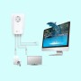 TP-LINK TL-PA8033P KIT adattatore di rete PowerLine 1300 Mbit/s Collegamento ethernet LAN Bianco