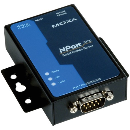 Moxa NPort 5150 1 port Device Server convertitore multimediale di rete 0,9216 Mbit/s (NPort 5150)