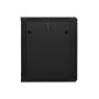 Lanberg WF01-6615-10B rack 15U Da parete Nero (WF01-6615-10B)