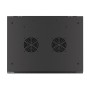 Lanberg WF01-6422-10B rack 22U Da parete Nero (WF01-6422-10B)