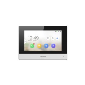 Hikvision DS-KH6320Y-WTE2 sistema per video-citofono 17,8 cm (7") Nero, Argento (305303991)