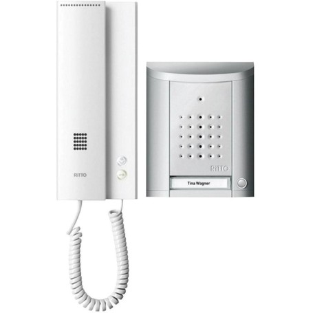 Ritto 1841120 sistema intercom audio Argento, Bianco