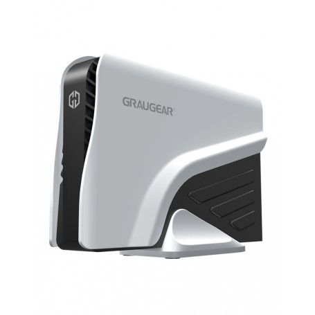 GRAUGEAR G-3501-A-10G Custodia per Disco Rigido (HDD) Bianco 3.5" (G-3501-A-10G-8TB)