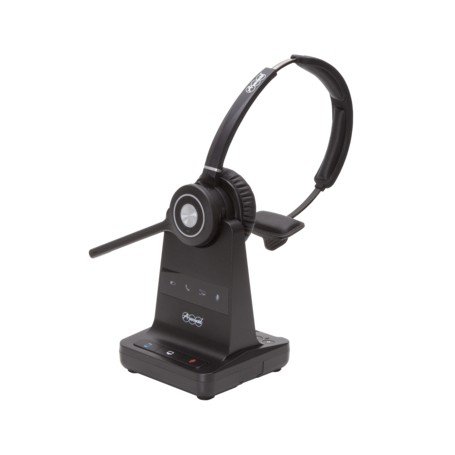 Auerswald COMfortel H-600 Auricolare Con cavo e senza cavo A Padiglione Ufficio Bluetooth Nero (90349)