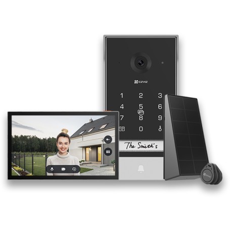 EZVIZ EP7 sistema per video-citofono 17,8 cm (7") Nero, Argento (318500175)