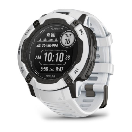 Garmin Instinct 2X Solar 2,79 cm (1.1") MIP 50 mm Digitale 176 x 176 Pixel Touch screen Bianco GPS (satellitare) (010-02805-04)