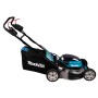 Makita DLM530Z tagliaerba Tagliaerba a spinta Batteria Nero, Blu