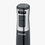 Stabmixer SM 3772 (schwarz/edelstahl, 600 Watt, mit Zerkleinerer und Schneebesen)