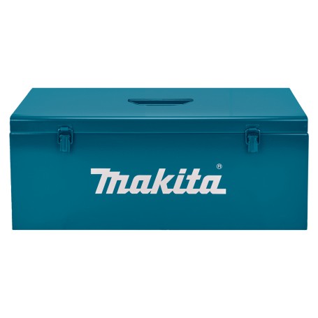 Metall Elektrokettensgen-Transportkoffer (blau) (823333-4)