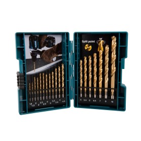 Metallbohrer-Set HSS-Tin, 19-teilig (B-67795)