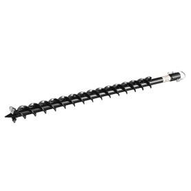 Erdbohrer mit Stift,  50mm, L 800mm (schwarz) (E-13611)