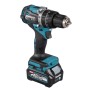 Akku-Schlagbohrschrauber HP002GA202 XGT, 40Volt (blau/schwarz, 2x Li-Ion XGT Akku 2,0Ah, MAKPAC)